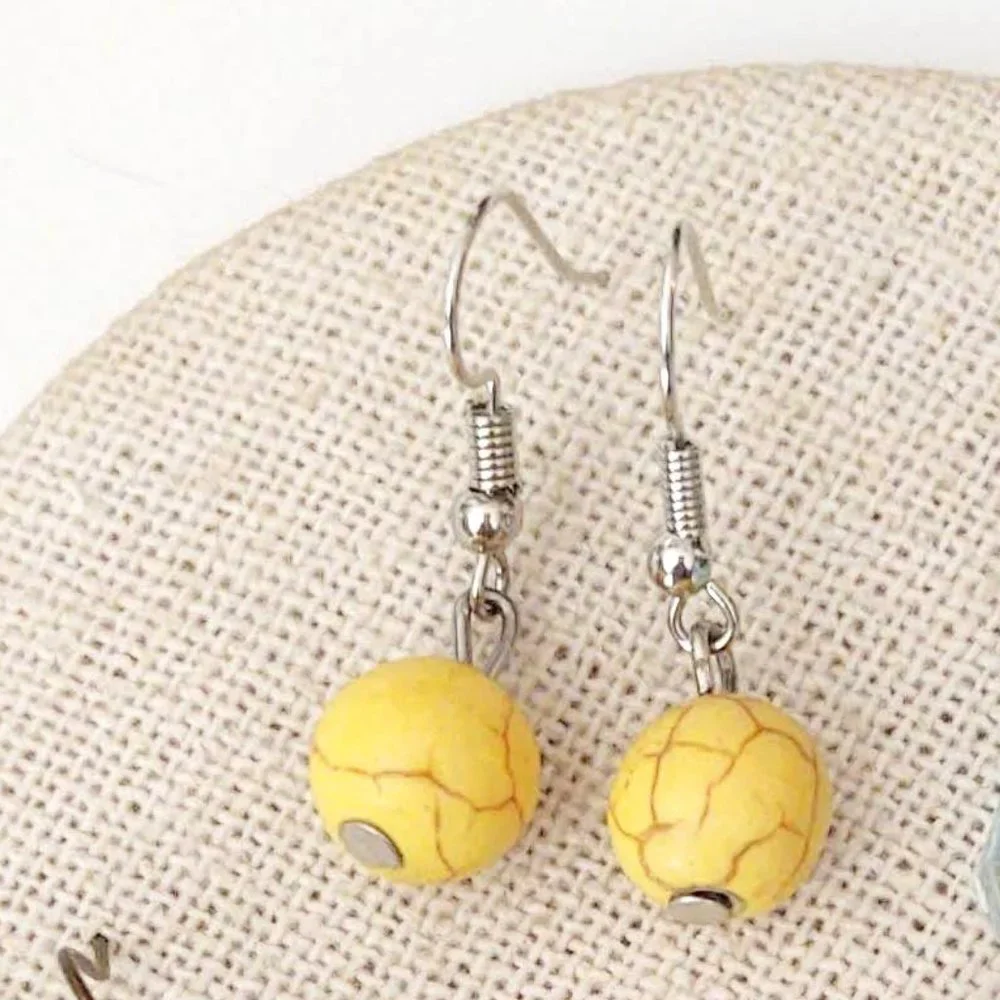 5 pair bundle small dangle earrings